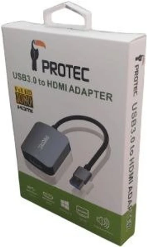 מתאם USB3 ל HDMI נקבה Protec DM156 | פרוטק DM-156 מקט 870783