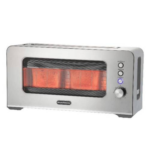 מצנם 2 פרוסות Morphy Richards 222401 חלון שקוף