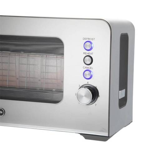 מצנם 2 פרוסות Morphy Richards 222401 חלון שקוף