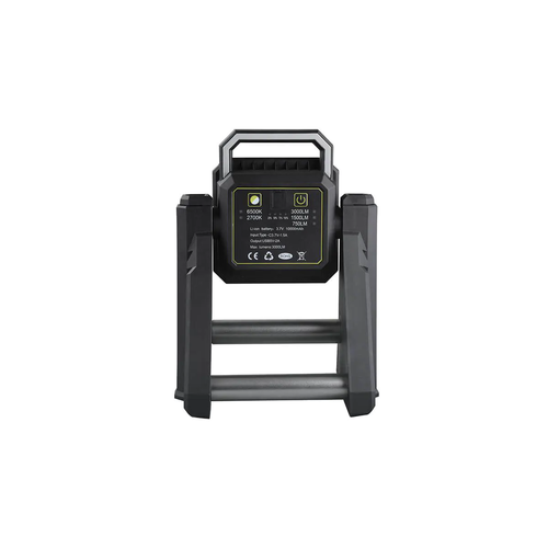 פנס הצפה טלסקופי נטען CCT 50W