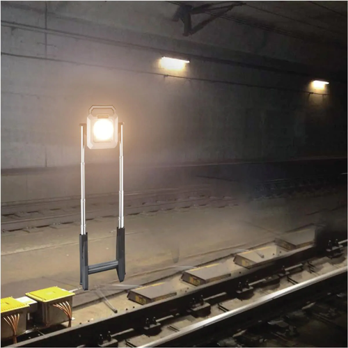 פנס הצפה טלסקופי נטען CCT 50W