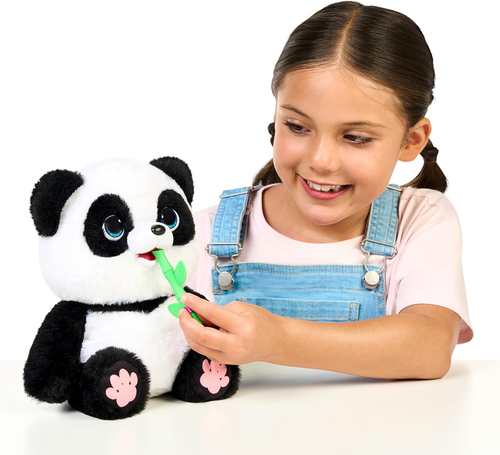 Little Live Pets: בובת פנדה אינטראקטיבית מגיבה למגע וליטוף עם למעלה מ 50 צלילים ותגובות