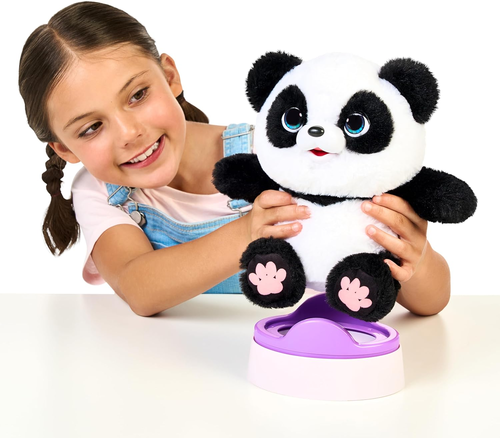 Little Live Pets: בובת פנדה אינטראקטיבית מגיבה למגע וליטוף עם למעלה מ 50 צלילים ותגובות