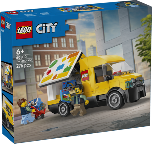 City משאית הלגו The LEGO Van עם 276 חלקים דגם 60500
