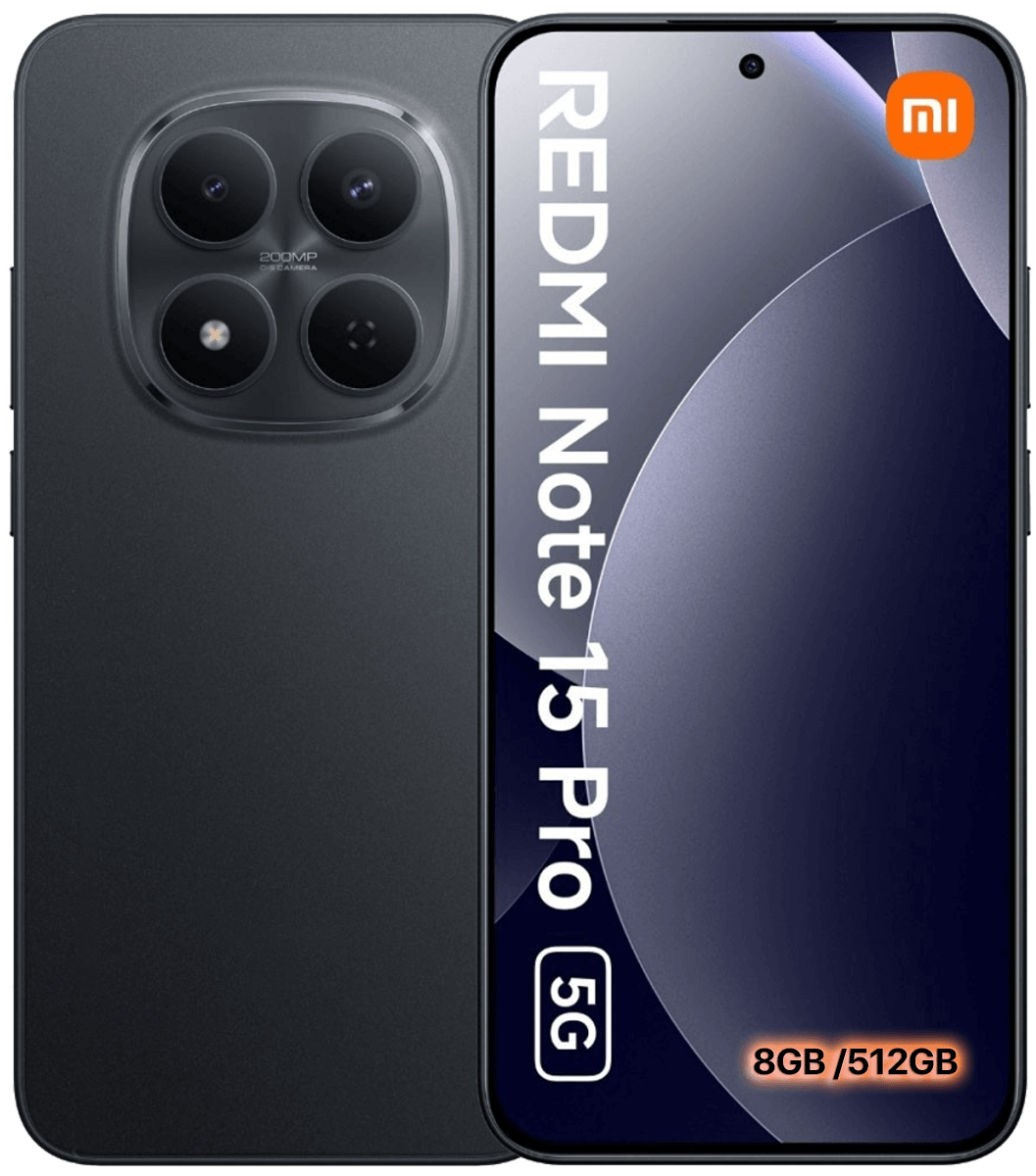 טלפון סלולרי Xiaomi Redmi Note 15 Pro 5G 512GB 8GB RAM 