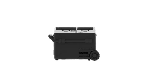 מקרר נייד 50 ליטר Newtec עם גלגלים וידית נשיאה – מקרר נייד לרכב המשמש גם כמקפיא נייד לטיולים וקמפינג