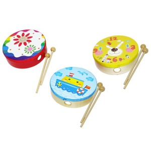 תוף לילדים עם מקל עיצוב תמונות LEGATO DRM-65 KID DRUM