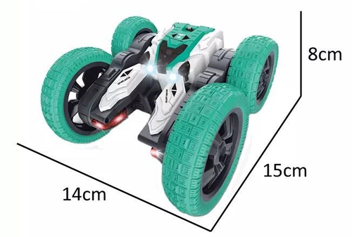 מכונית פעלולים על שלט רחוק Action Stunt Car 360 (מגוון צבעים)