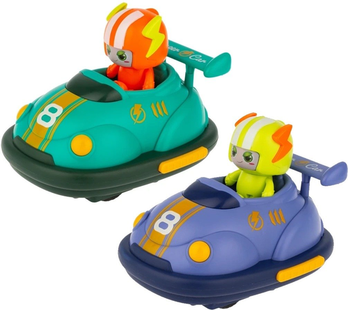 מכוניות כדורגל מתנגשות על שלט Football Bumpers Kick & Crash
