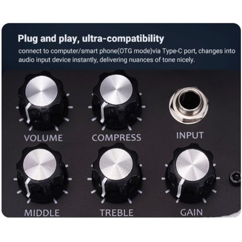 מגבר בס JOYO BA-30 VIBE CUBE 30W קומפקטי עם רמקול 4 אינץ' ורדיאטור פסיבי