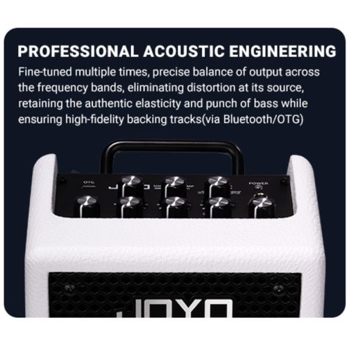 מגבר בס JOYO BA-30 VIBE CUBE 30W קומפקטי עם רמקול 4 אינץ' ורדיאטור פסיבי