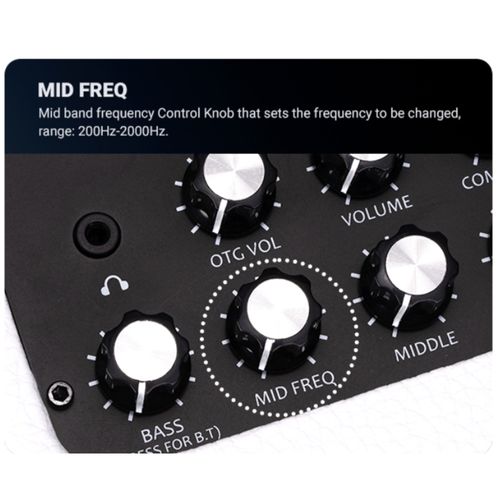 מגבר בס JOYO BA-30 VIBE CUBE 30W קומפקטי עם רמקול 4 אינץ' ורדיאטור פסיבי