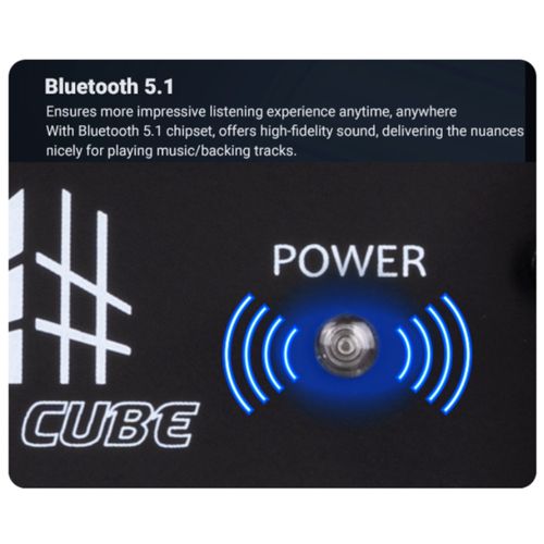 מגבר בס JOYO BA-30 VIBE CUBE 30W קומפקטי עם רמקול 4 אינץ' ורדיאטור פסיבי