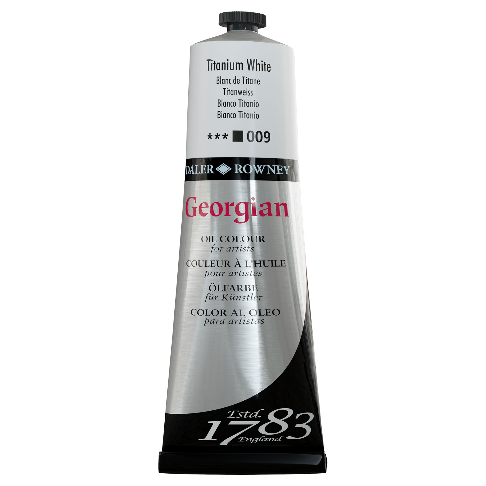 GEORGIAN צבע שמן 225 מ"ל TITANIUM WHITE