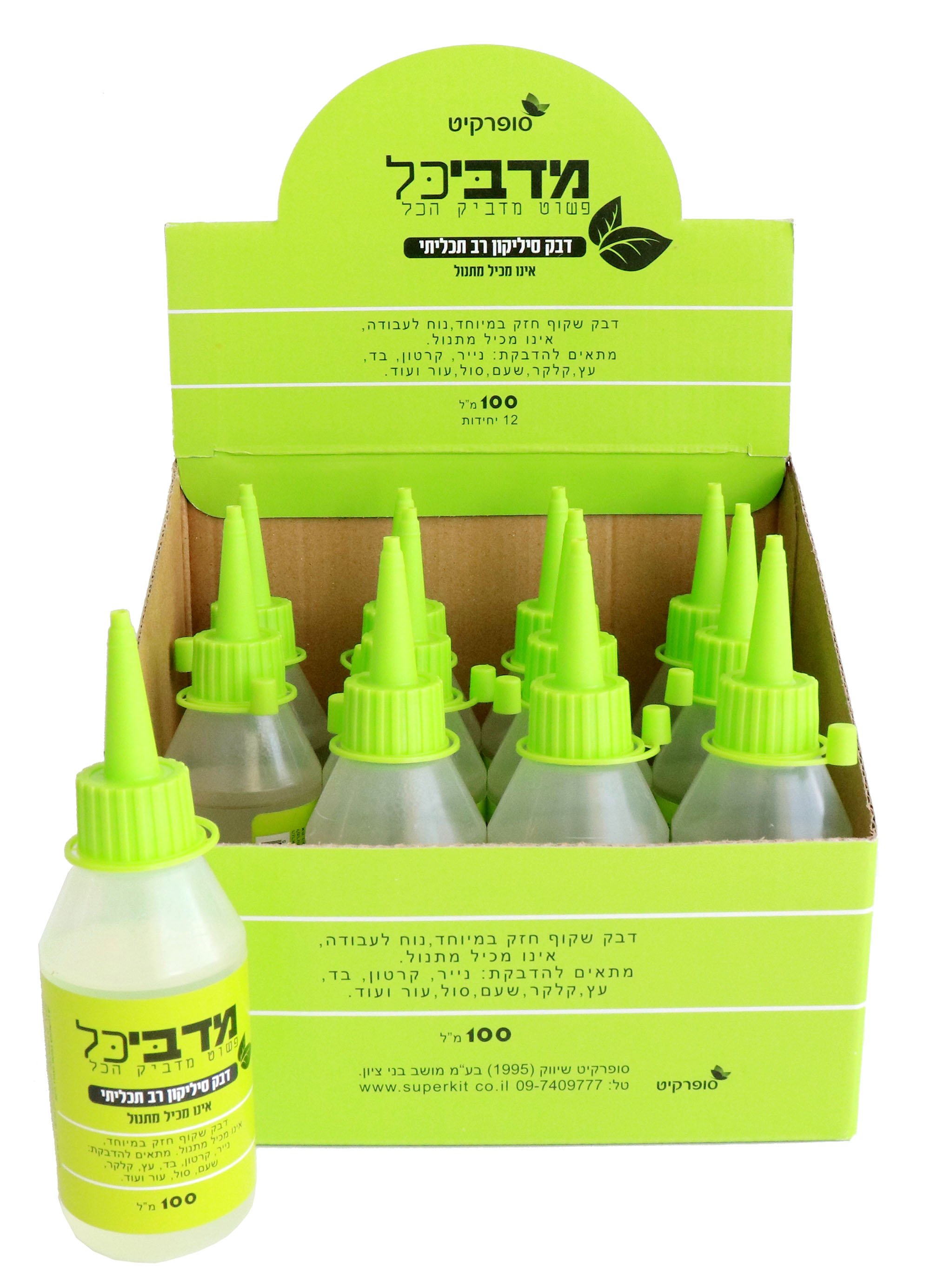 מדביק כל דבק רב תכליתי 100 גר