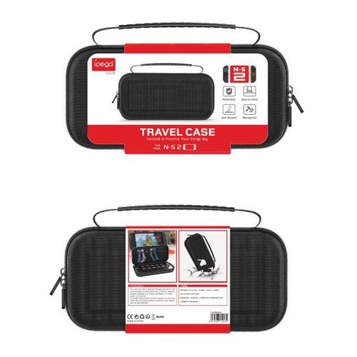 נרתיק נשיאה קשיח ל Nintendo Switch 2 Ipega שחור