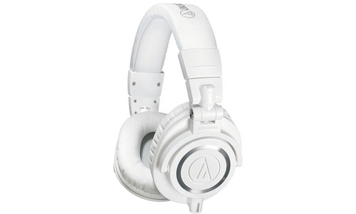 אוזניות אולפן Audio Technica ATH-M50XWH - לבן