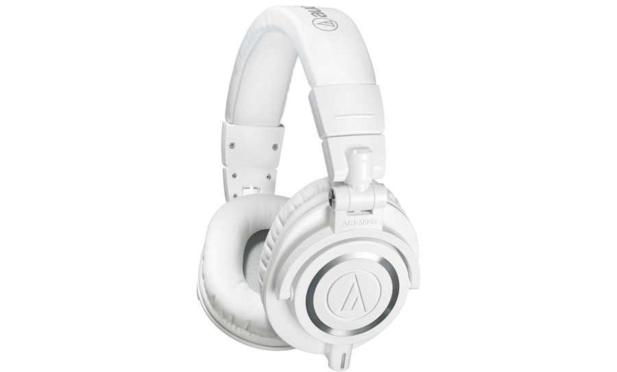 אוזניות אולפן Audio Technica ATH-M50XWH - לבן
