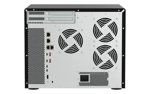 QNAP TVS-AIh1688ATX-U9-48G עם Intel Core Ultra 9, זיכרון 48GB ECC DDR5, מערך 12 מפרצי SATA ו-4 מפרצי U.2 NVMe, תקשורת 10GbE ו-2.5GbE ותמיכה ב-AI עד 36 TOPS