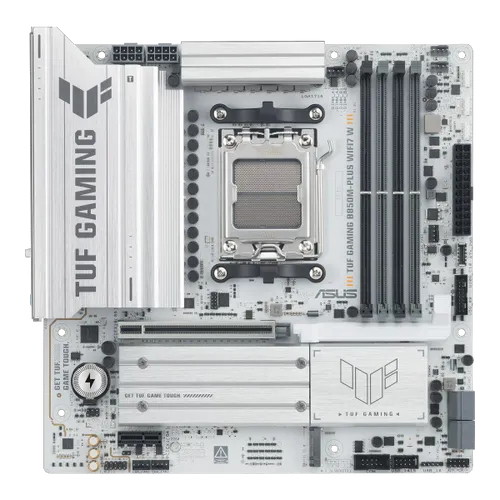 לוח אם ASUS TUF GAMING B850M-PLUS WIFI7 W AMD AM5 DDR5