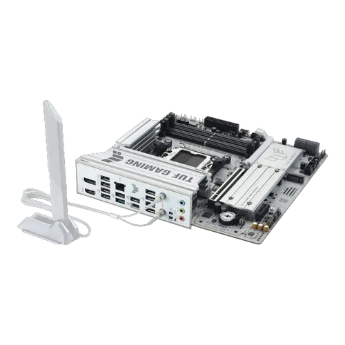 לוח אם ASUS TUF GAMING B850M-PLUS WIFI7 W AMD AM5 DDR5