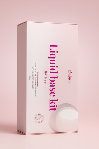 קיט 6 יח׳ Liquid base בובה 16 מ״ל Buba ללא TPO {מתאים ל 99% מהאלרגיות}