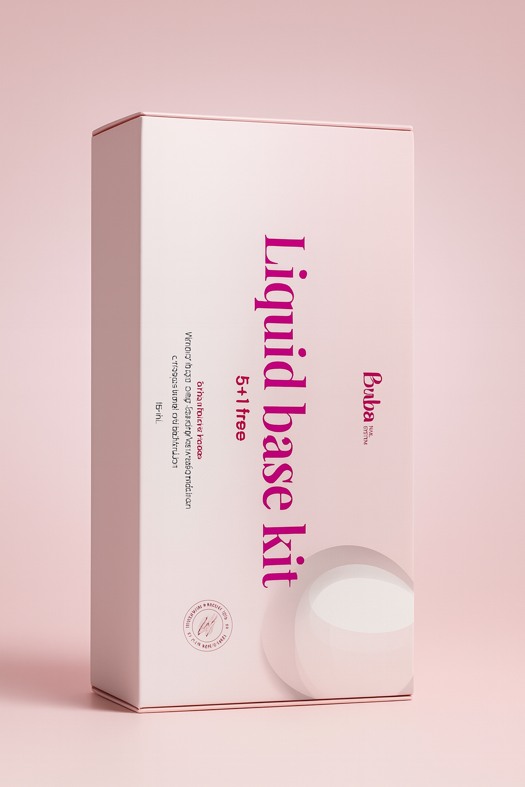 קיט 6 יח׳ Liquid base בובה 16 מ״ל Buba ללא TPO {מתאים ל 99% מהאלרגיות}