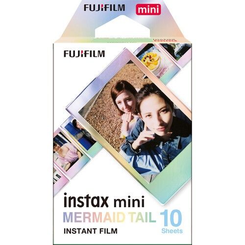 10 דפים מסגרת צבעונית למצלמת פולארויד Fuji Instax Mini