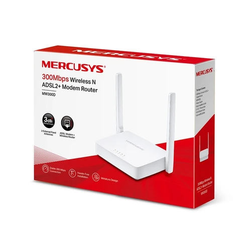 ראוטר MW300D Wireless N Router מבית MERCUSYS