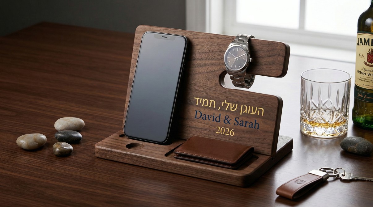 מתנות לגבר 2026: המדריך המלא לבחירת מתנה מקורית שתשאיר אותו פעור פה