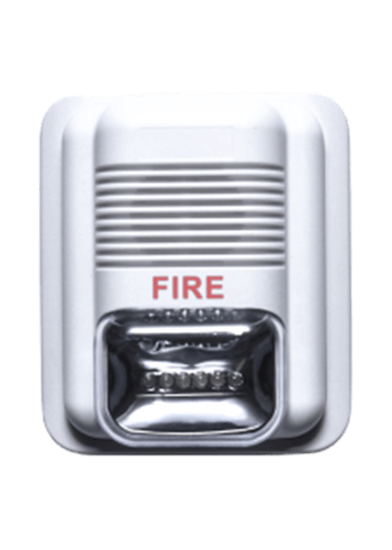 צופר פנימי עם נצנץ במתח 24V טלפייר TELEFIRE TFS-314