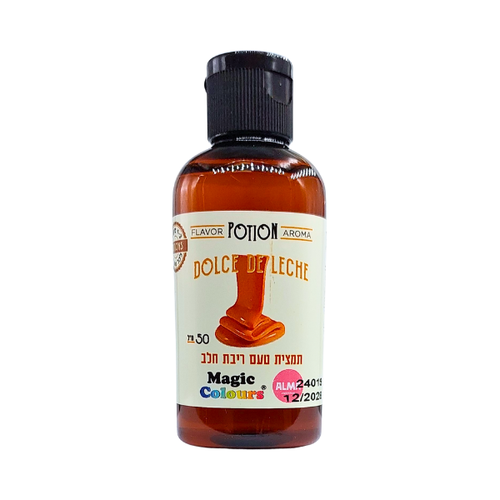 תמצית טעם ריבת חלב 50 מ״ל (פרווה) Magic Colours מג'יק קולורס