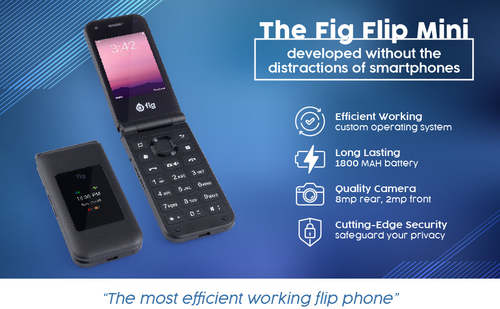 מכשיר Fig Flip Mini 64GB/4GB תומך כשר