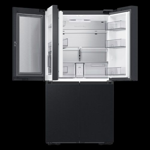מקרר סמסונג 4 דלתות 646 ליטר Triple cooling RF72DG9620B1 שחור