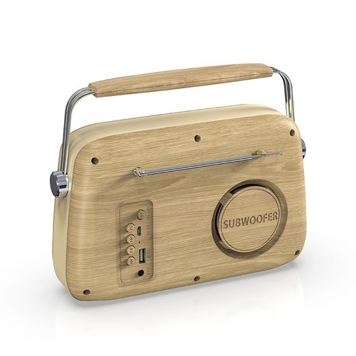 רדיו משולב רמקול Bluetooth מעוצב בסגנון רטרו – NOA RETRO במלאי מידי כל הצבעים