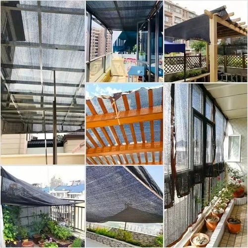 רשת צל מקצועית לגינה ולמרפסת 3x2 מ' (צבע שחור) | 90% הצללה