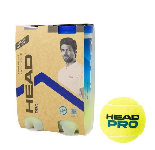 כדורי טניס האד Head Pro Tennis Ball | מארז 2 שלישיות