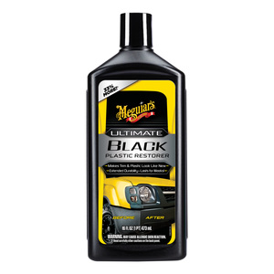  מחדש פלסטיק וגומי שחור 473 מ"ל Ultimate Black Plastic Restorer