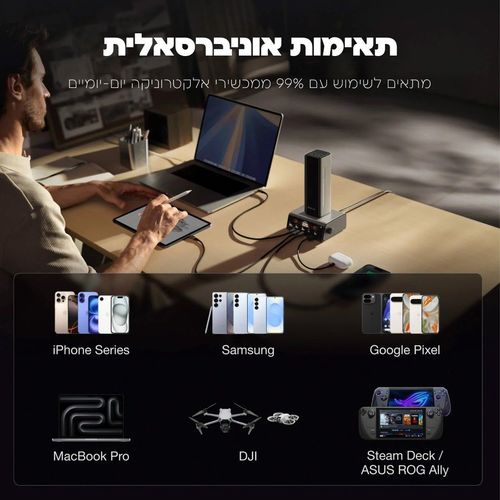 סוללת גיבוי חכמה EcoFlow RAPID PRO 27000MAH