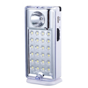 תאורת חרום אומגה נטענת ניידת 24 לד + פנס OMEGA
