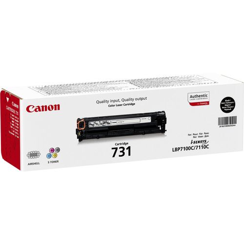 טונר מקורי CANON CRG 731 BK