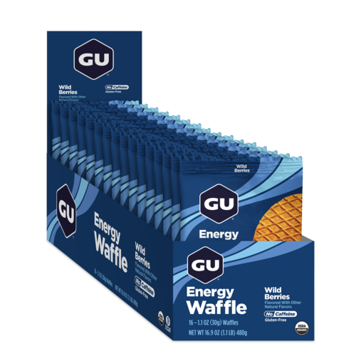 וופל GU Energy Waffle Wild Berries Gluten Free