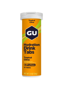 טבליות מתמוססות GU HYDRATION DRINK TABS TROPICAL CITRUS