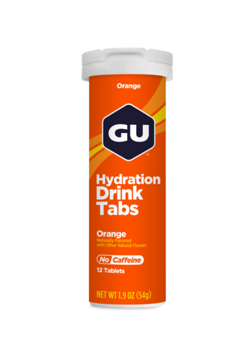 טבליות מתמוססות GU HYDRATION DRINK TABS ORANGE