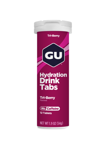 טבליות מתמוססות GU HYDRATION DRINK TABS TRI BERRY