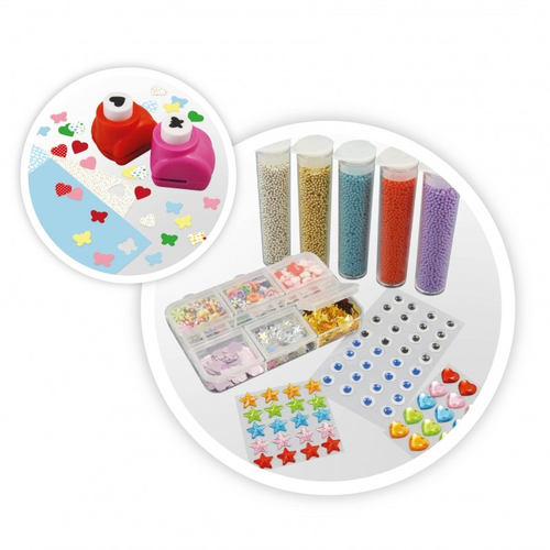 מפעל המדבקות Sticker Factory עם 20 מדבקות תלת-ממדיות לעיצוב אישי