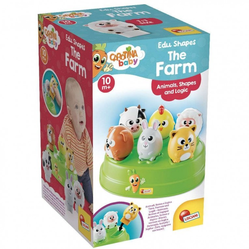 סדרת Carotina Baby: משחק התאמת צורות ובעלי חיים החווה