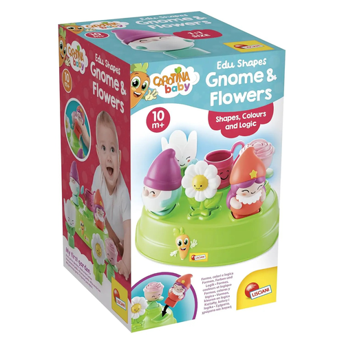 סדרת Carotina Baby: משחק התאמת צורות וצבעים - הגינה הראשונה שלי