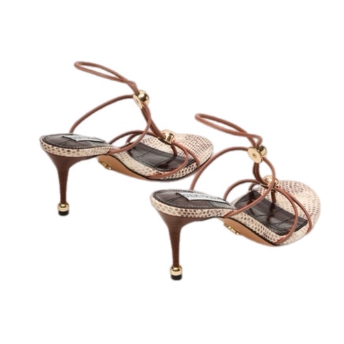 סנדל STEVE MADDEN מידות 36-40.5 לנשים בגוון זהב