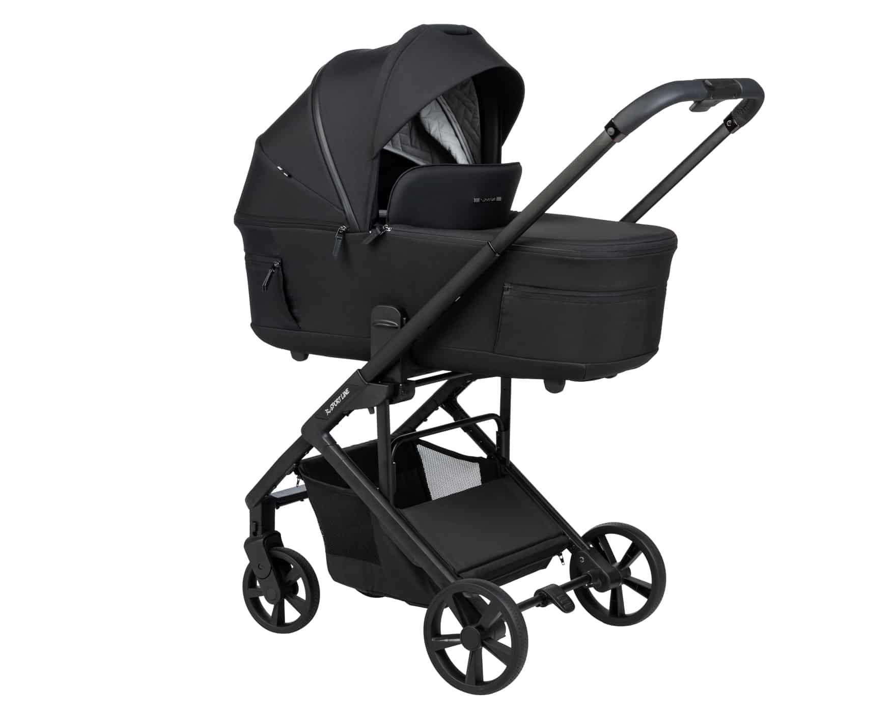 עגלת תינוק דגם פולד 2026 - שחור Black